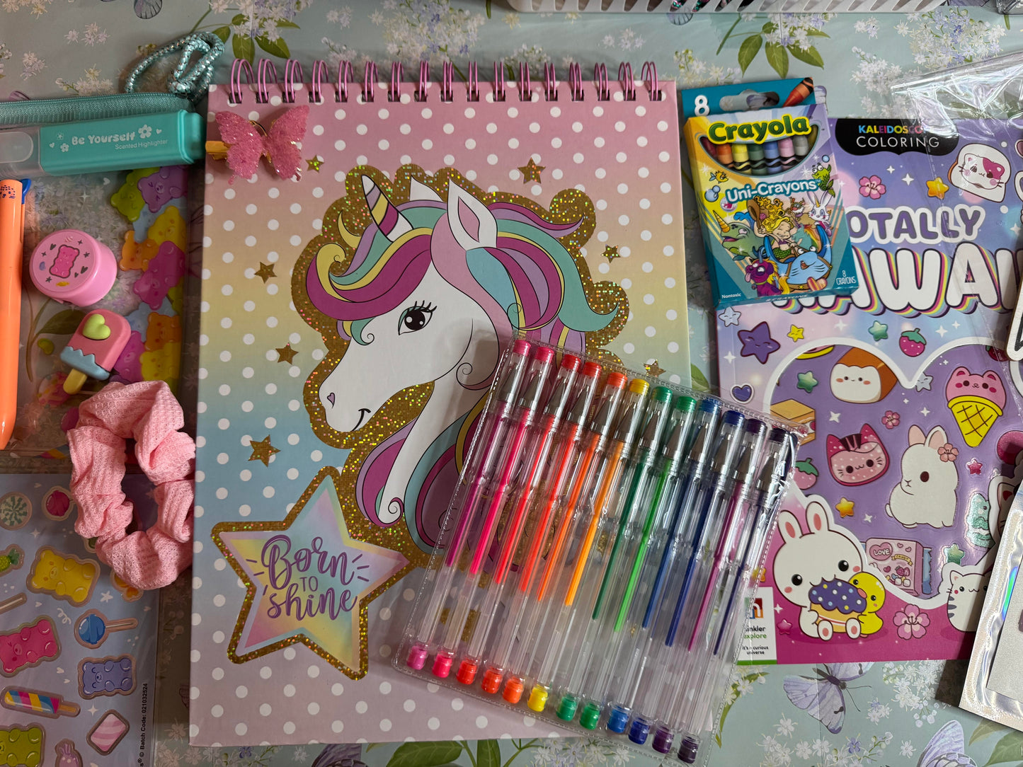 TigerLily's Treasures Child Tween Girl Sketchbook Pre-Made Bundle Gift Set