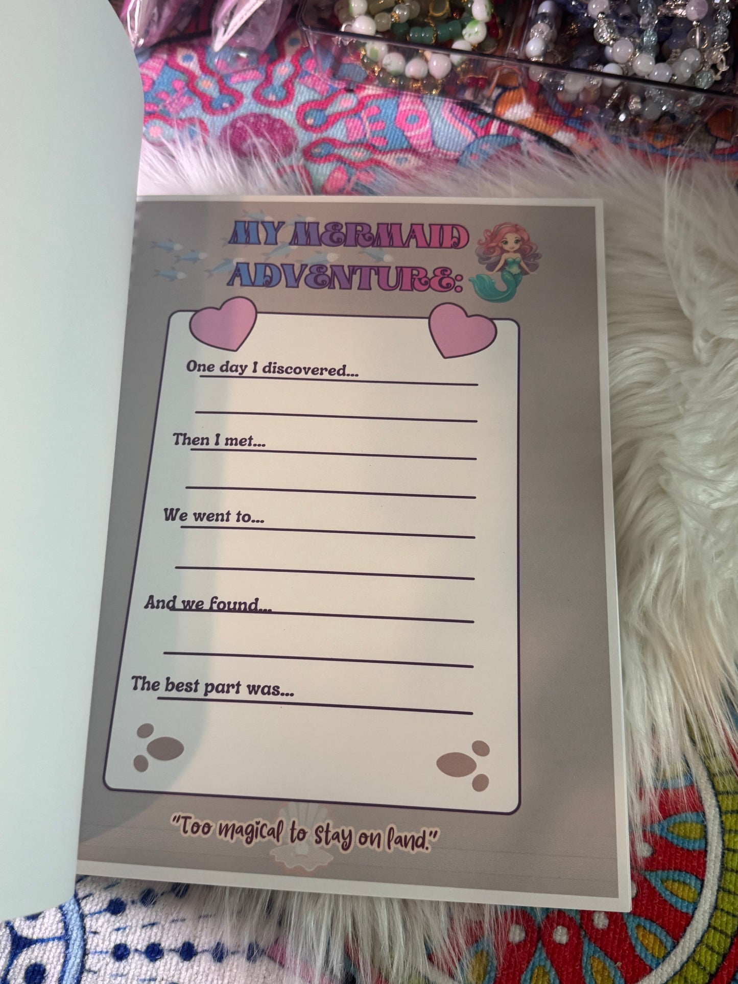 Magical Mermaid Journal for Kids | Write Draw Dream Ocean Adventure Diary | Creative Writing & Drawing Book Ages 6+ | Gifts