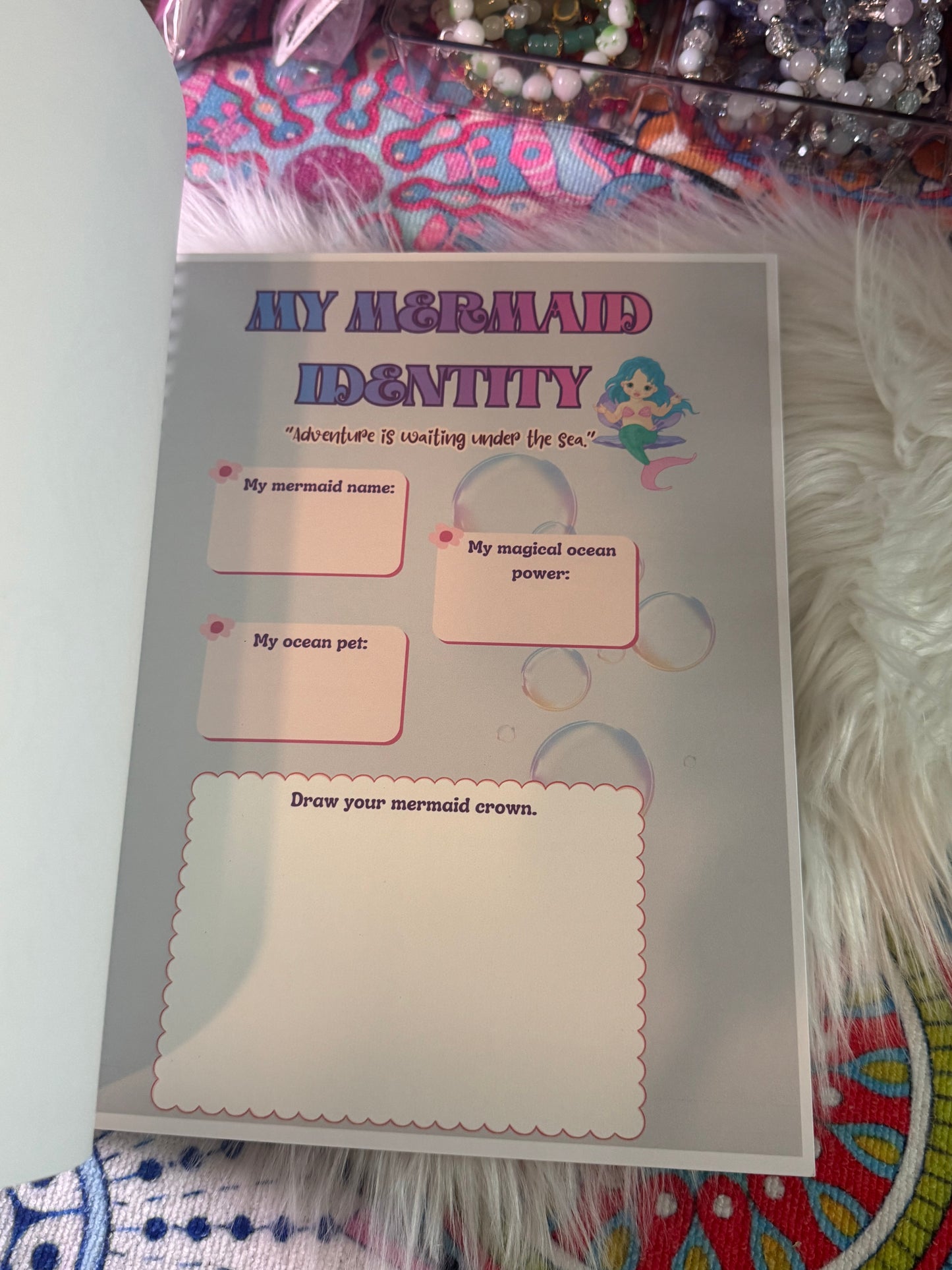 Magical Mermaid Journal for Kids | Write Draw Dream Ocean Adventure Diary | Creative Writing & Drawing Book Ages 6+ | Gifts