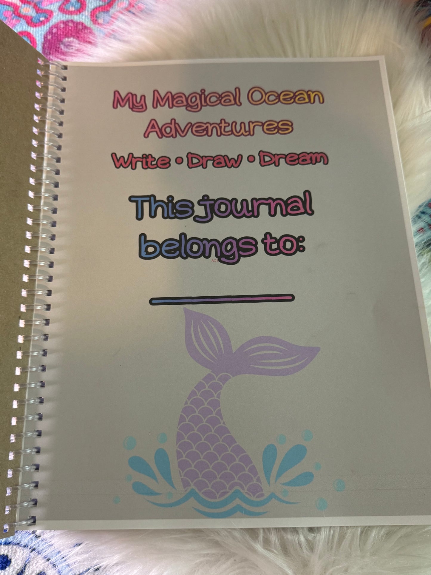 Magical Mermaid Journal for Kids | Write Draw Dream Ocean Adventure Diary | Creative Writing & Drawing Book Ages 6+ | Gifts