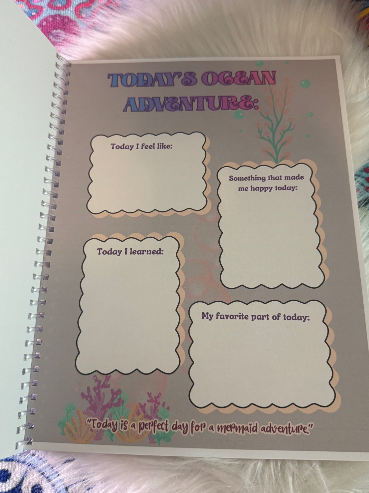 Magical Mermaid Journal for Kids | Write Draw Dream Ocean Adventure Diary | Creative Writing & Drawing Book Ages 6+ | Gifts