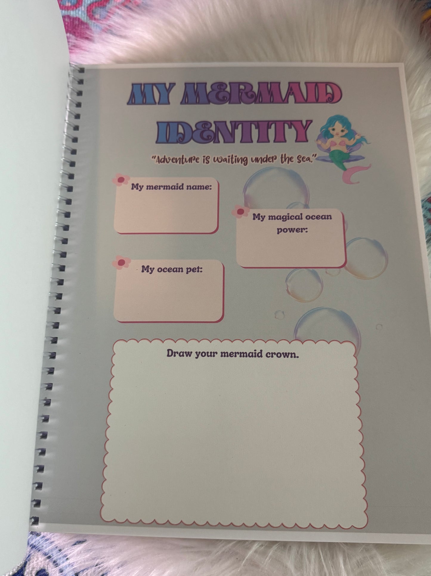 Magical Mermaid Journal for Kids | Write Draw Dream Ocean Adventure Diary | Creative Writing & Drawing Book Ages 6+ | Gifts