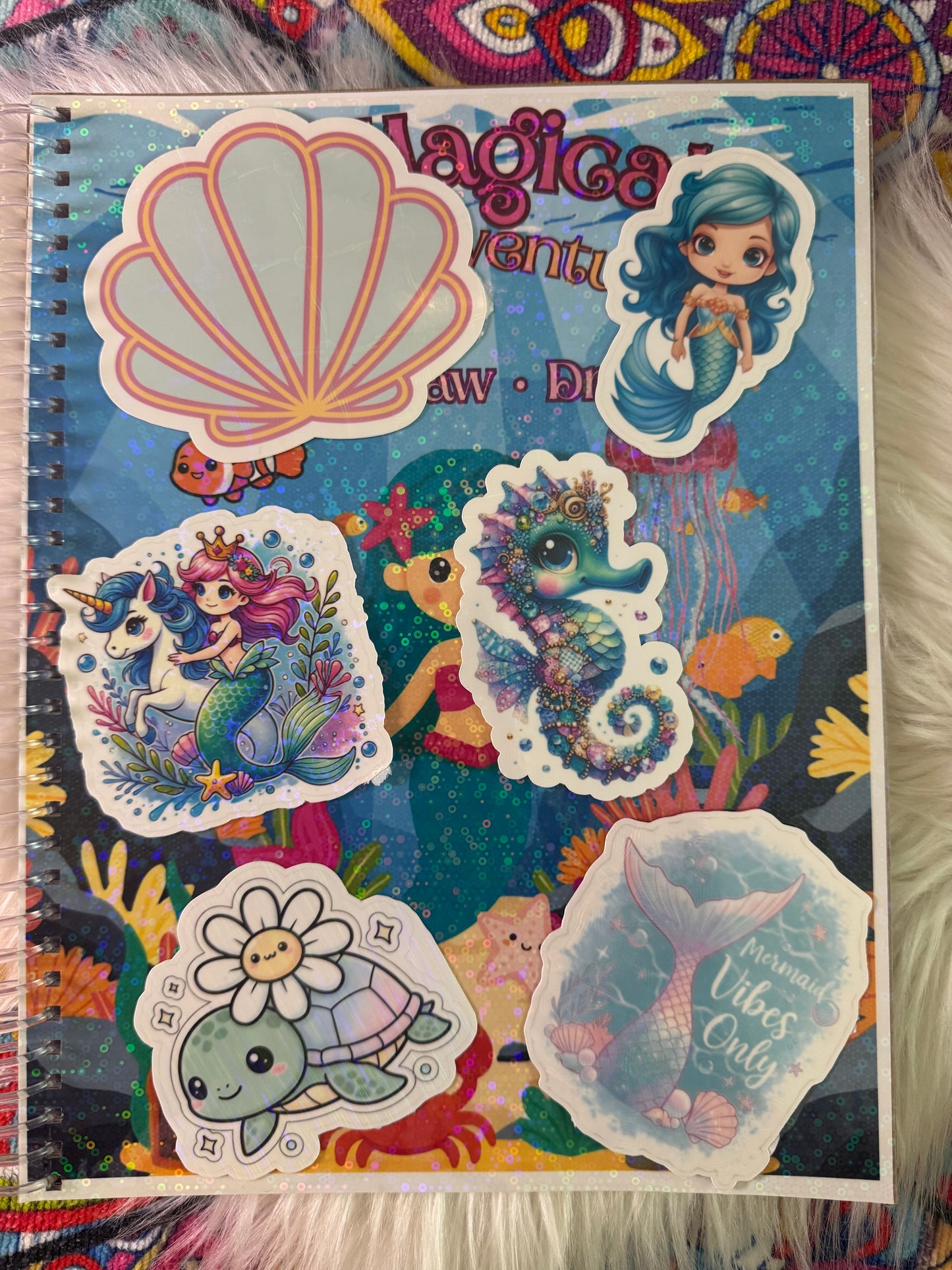Magical Mermaid Journal for Kids | Write Draw Dream Ocean Adventure Diary | Creative Writing & Drawing Book Ages 6+ | Gifts