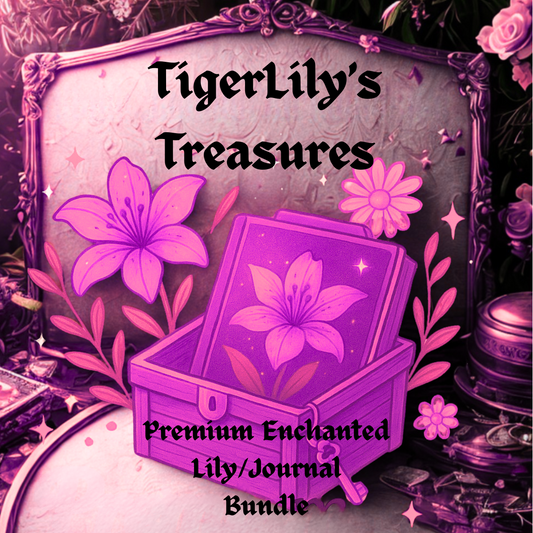 🌟TigerLily's Treasures Bundles with Enchanted Lily Premium or Custom Journal🌟